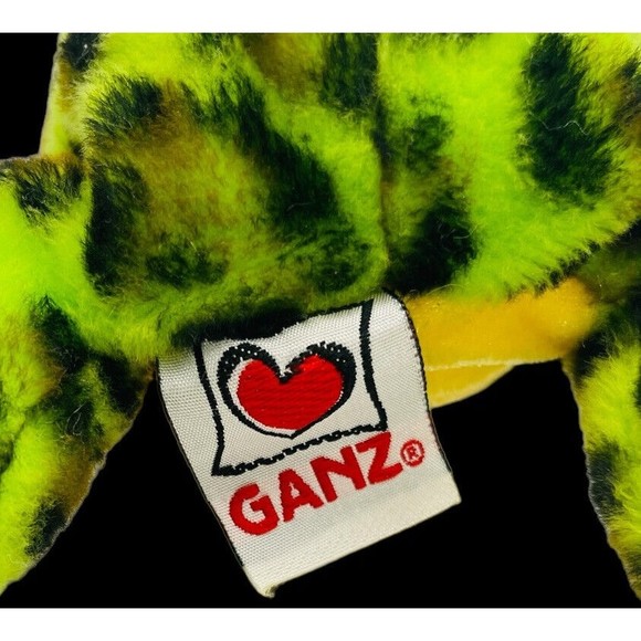 Ganz Bullfrog Stuffed Animal Frog Plush No Code Green Speckled Webkinz P11 - Picture 4 of 5